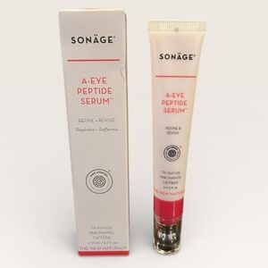 Sonage A Eye Petptide Serum Refine Revive NIB Skincare Wrinkle Age Defying Cream